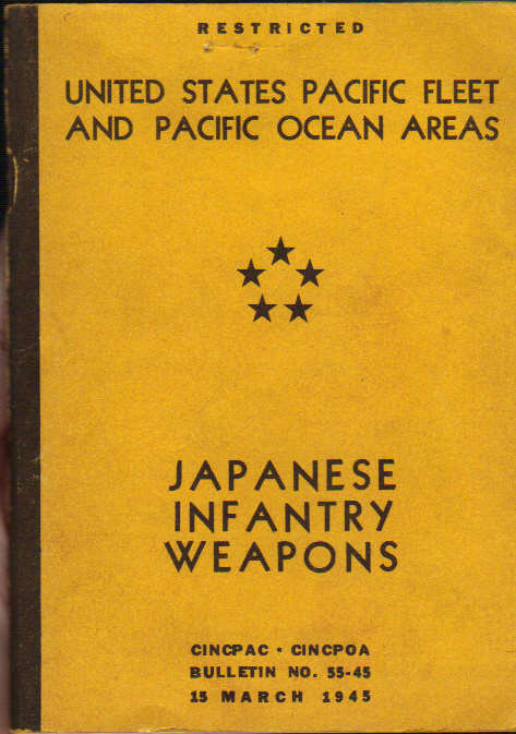 Image for (Restricted) United States Pacific Fleet and Pacific Ocean Areas; Japanese Infantry Weapons; Bulletin No. 55-45, 15 March 1945